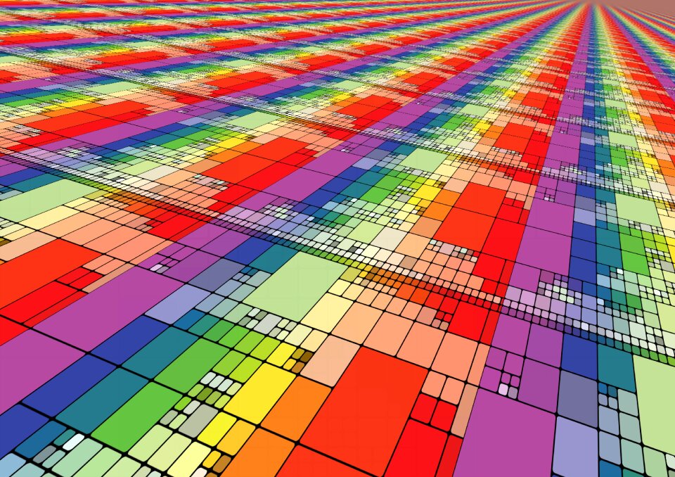Colorful lines pattern