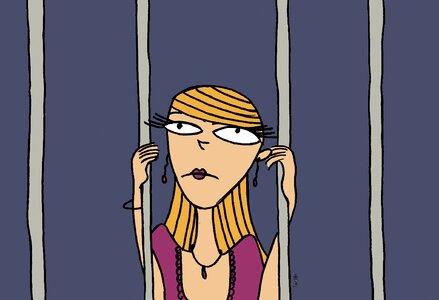 Jailed internal Free illustrations