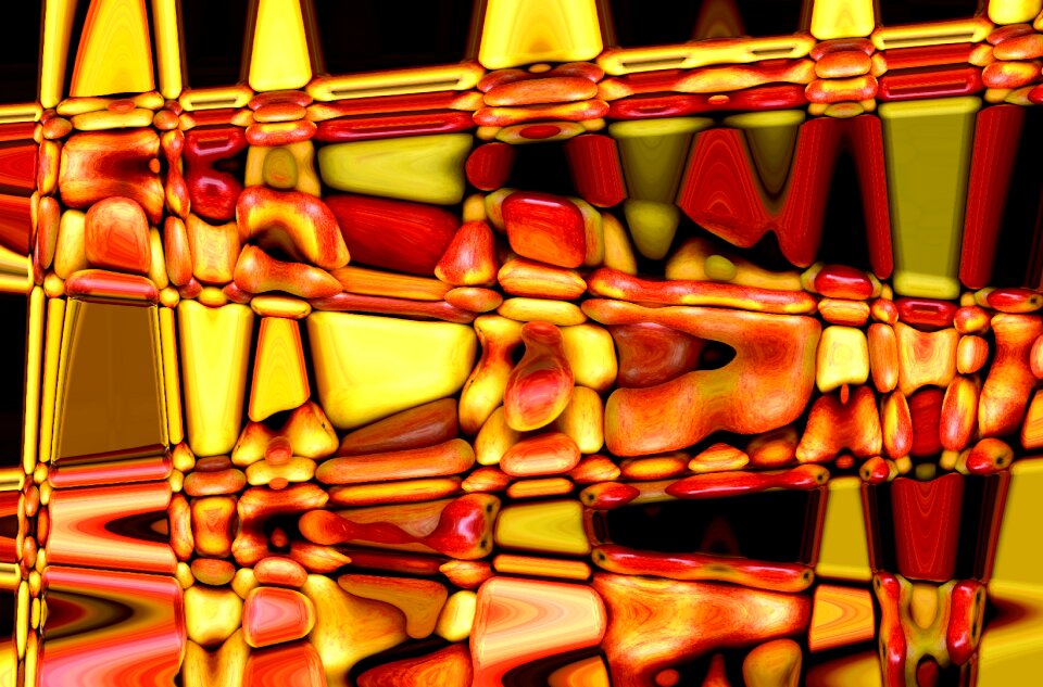 Bio colors of nature ocher
