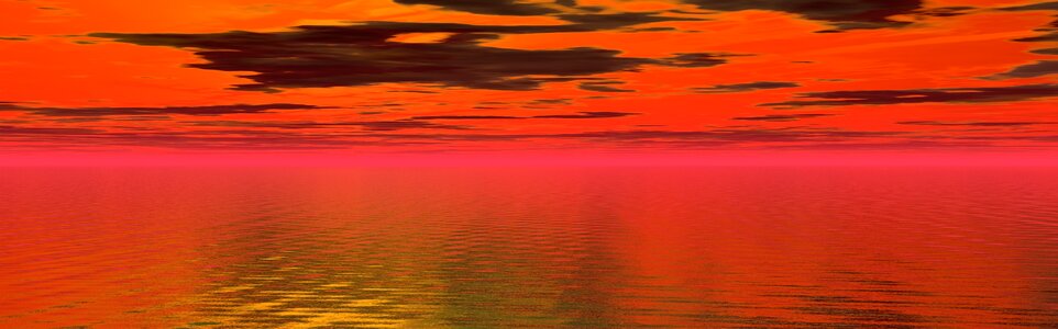 Sunset summer Free illustrations