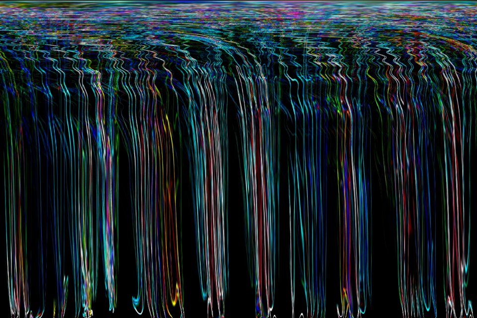 Waterfall lights Free illustrations
