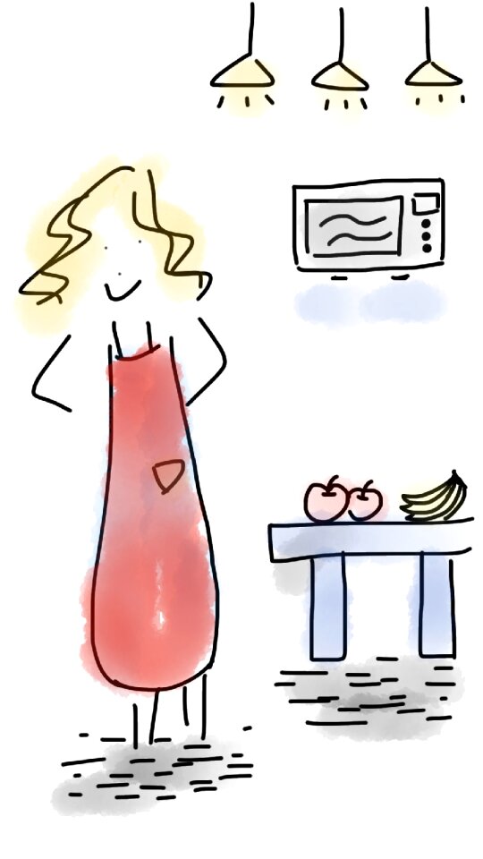 Housewife woman mother