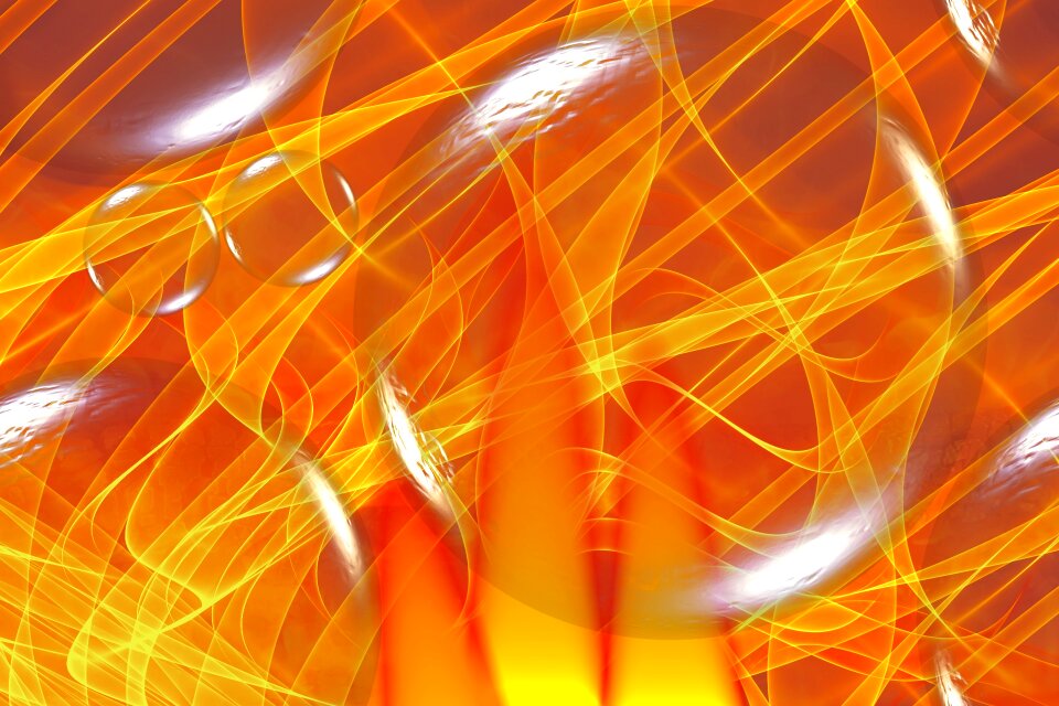 Glass ball burn hot