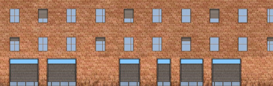 House flat brown banner