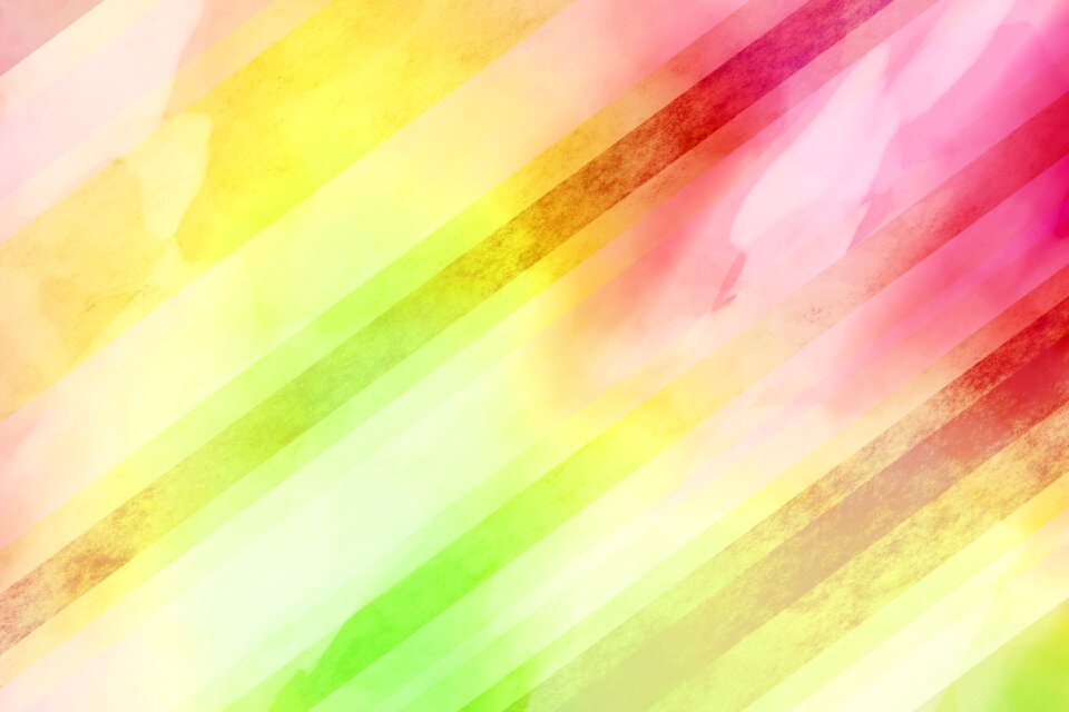 Watercolor vintage colorful