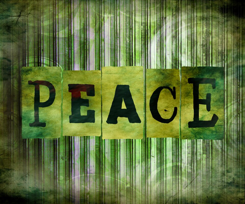 Word grunge metal