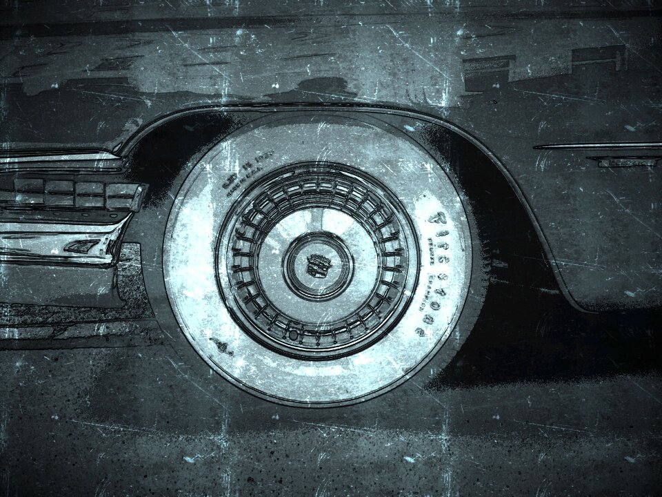 Mature wheels rubber