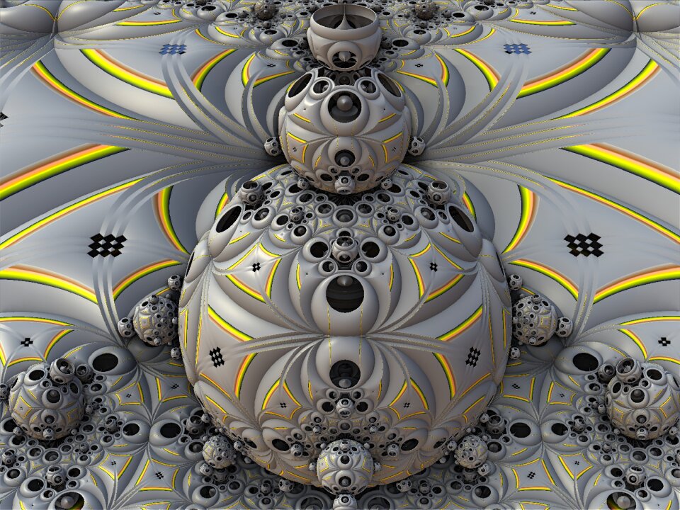 Symmetry backdrop surreal