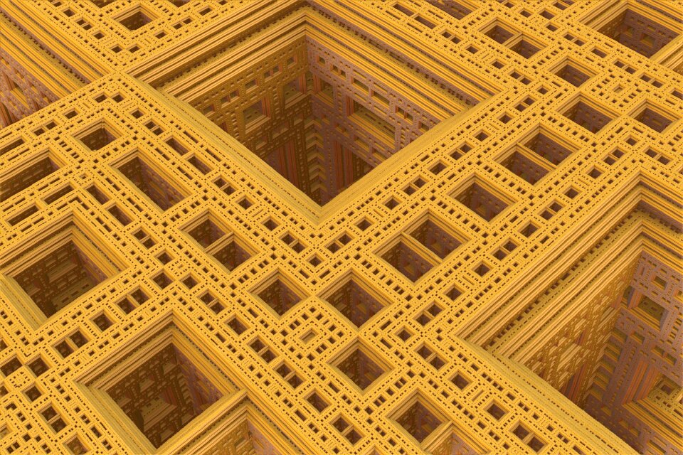 Rendering symmetry backdrop
