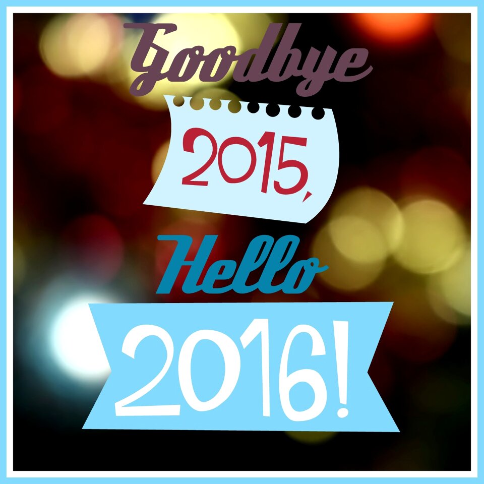 Wishes happy new for 2016