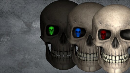 Skeleton dead death