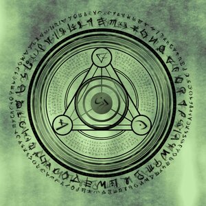 Mystic esoteric alchemy