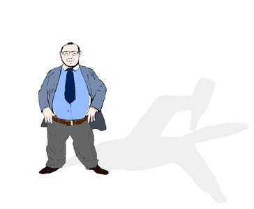 Salary man office drunk Free illustrations