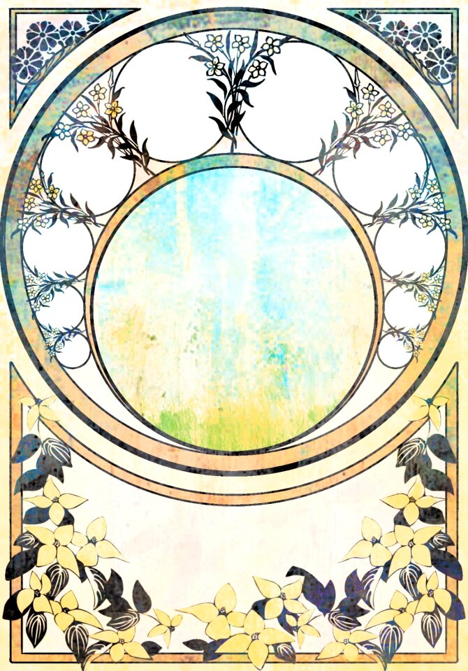 Ornament floral background