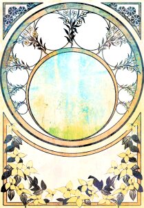 Ornament floral background
