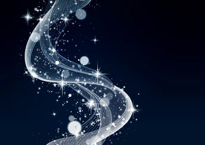 Curl sparkle holiday