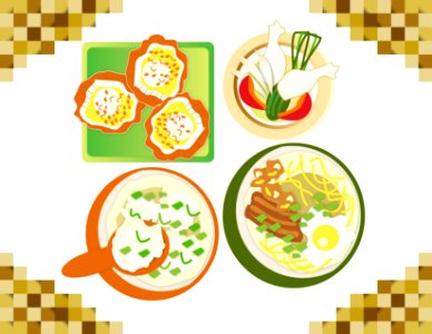 Filipino food muscles