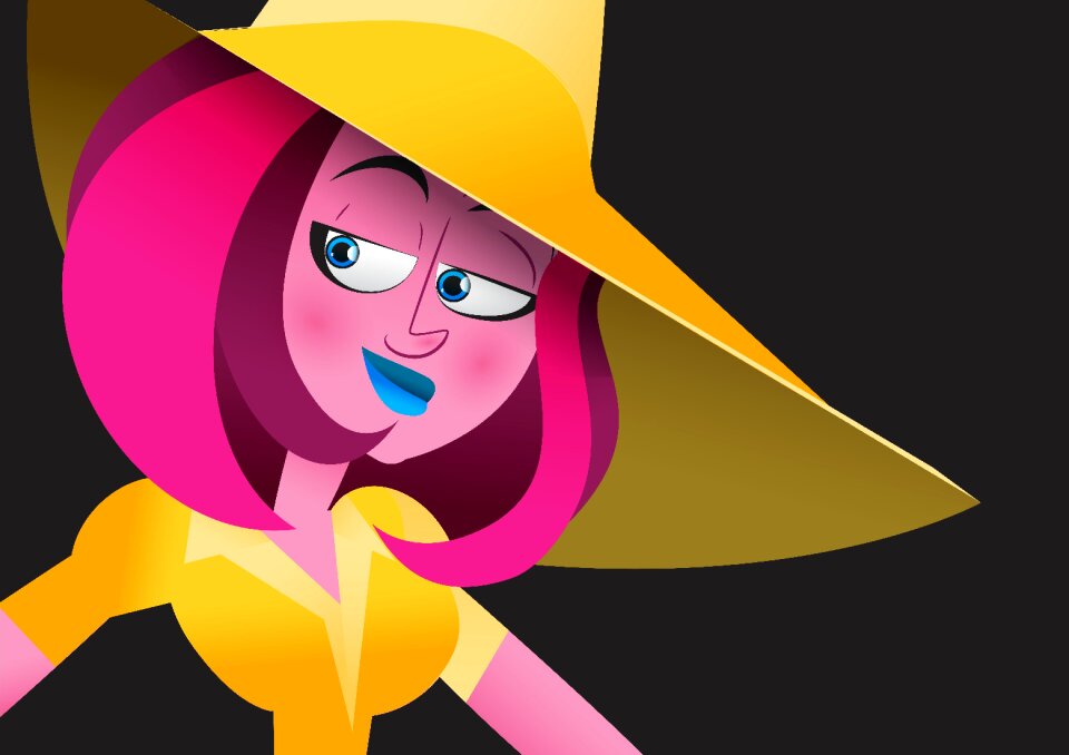 Yellow character female