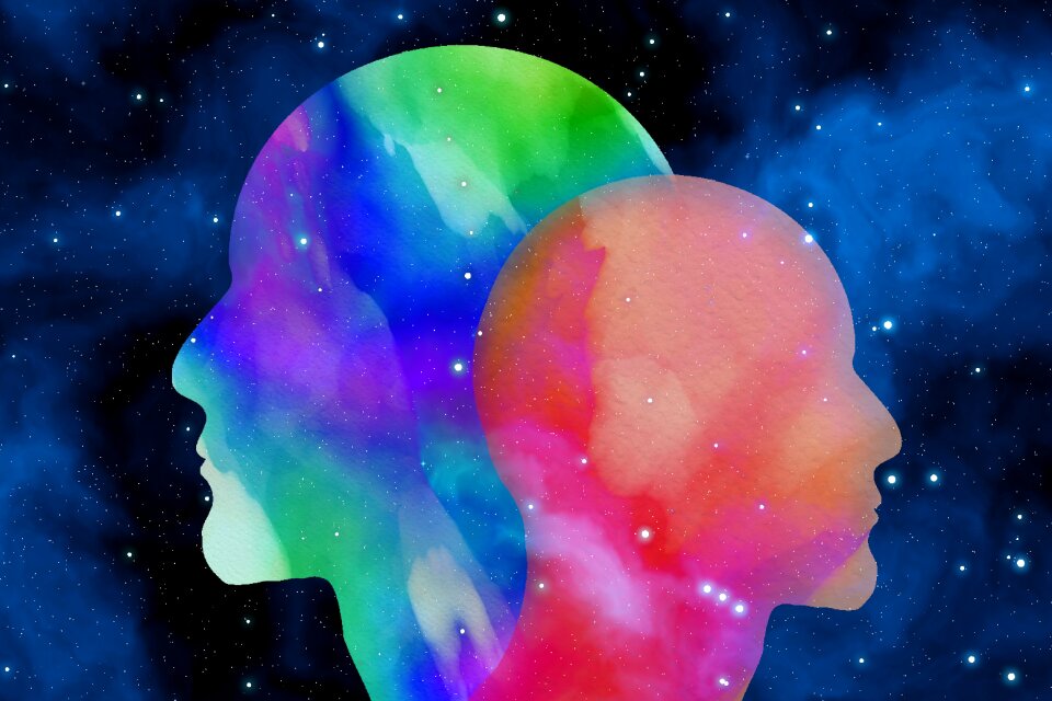 Color psychology space