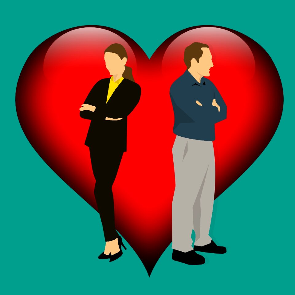 Separation relationship difficulties women
