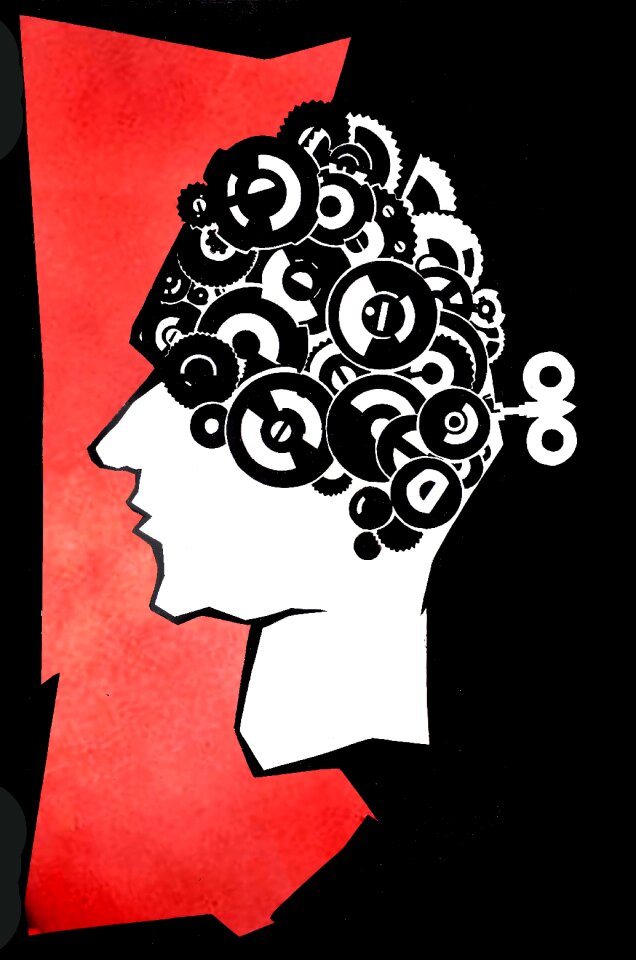 Red poster Free illustrations