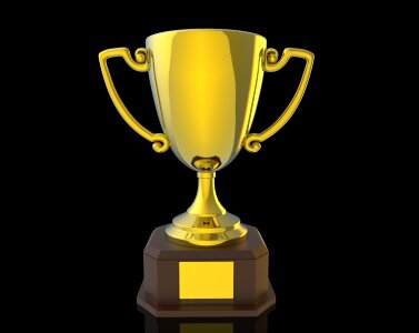 Winner cup black winner