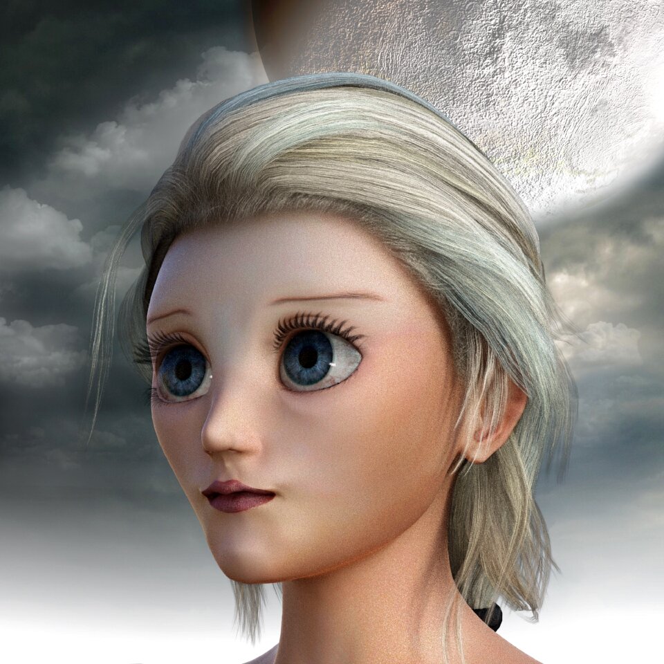 Face kindchenschema sweet