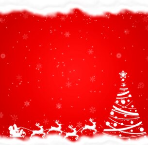 Congratulation red background ornaments