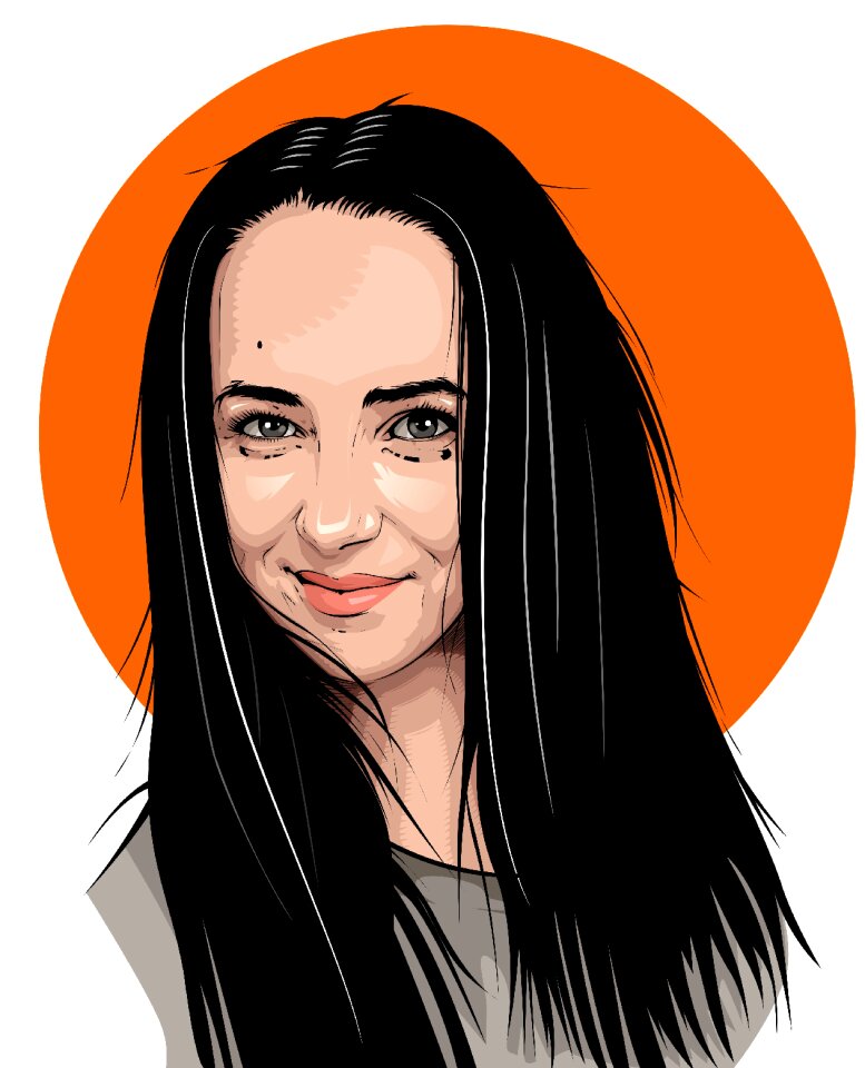 Nice portrait girl