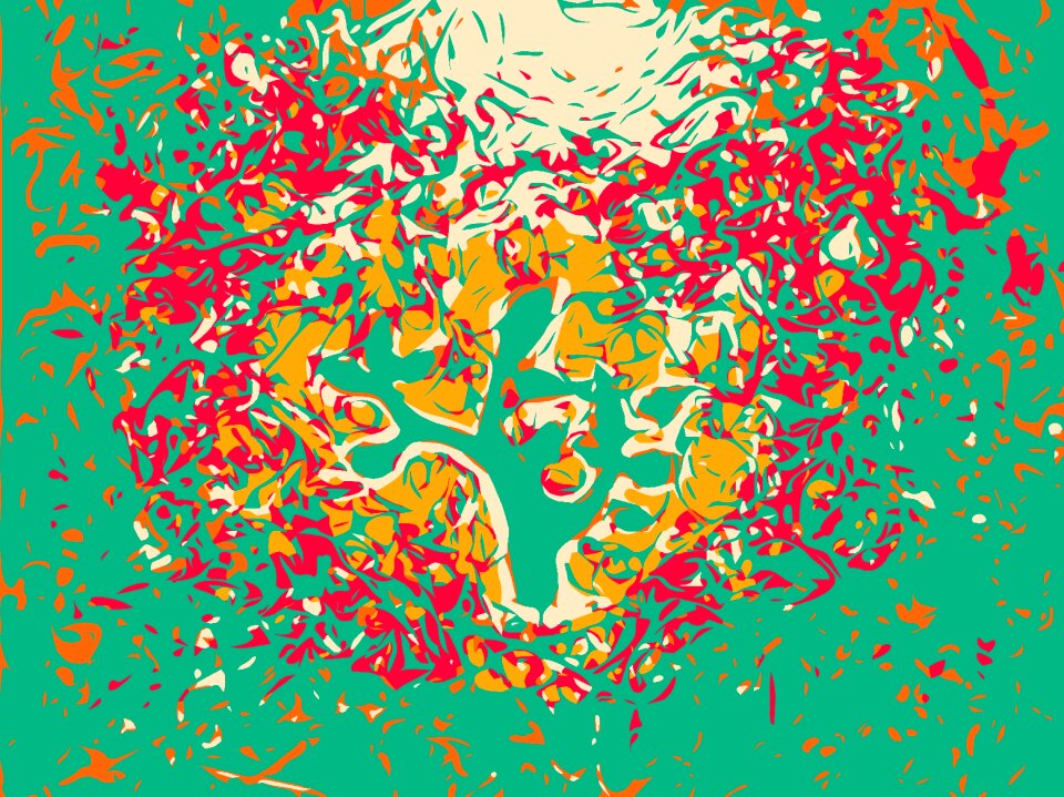 Abstract tree Free illustrations