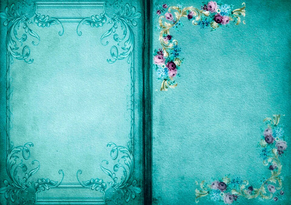 Paper antique diary