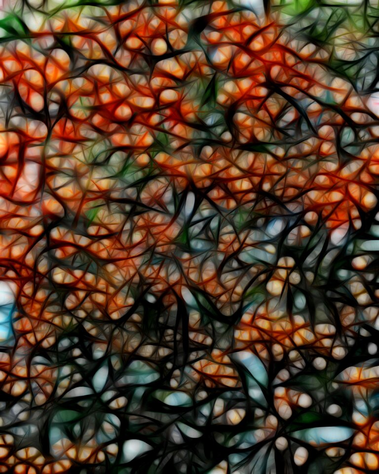 Food fantasy abstract