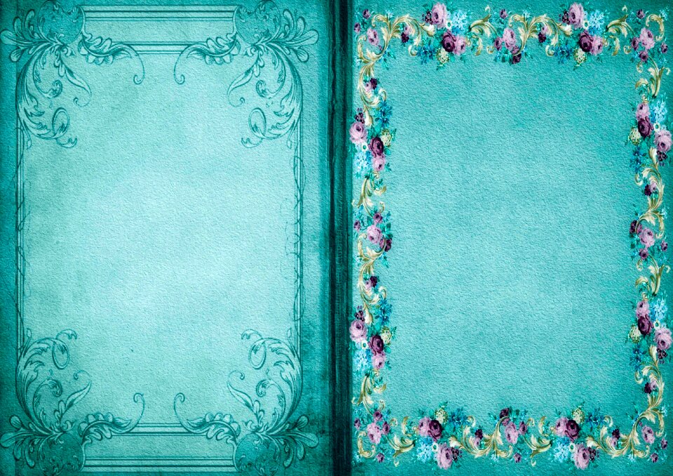 Paper antique diary