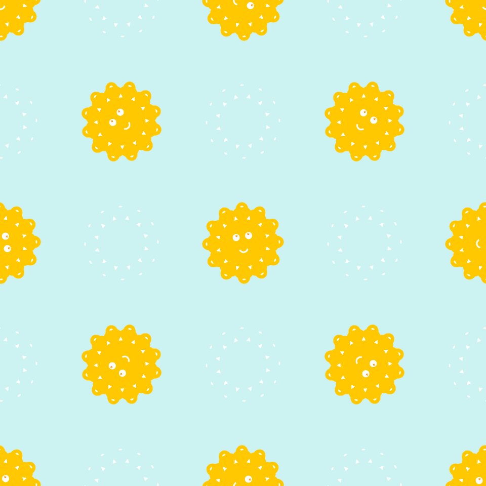 Summer seamless pattern seamless background