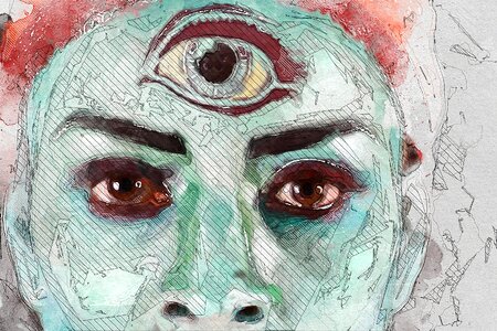 Portrait artistic Free illustrations