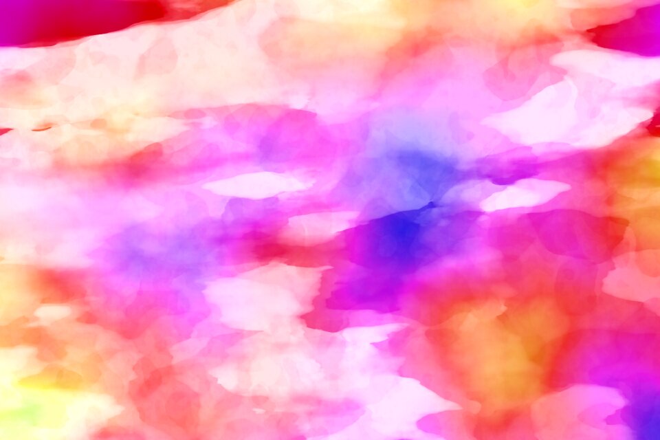 Watercolor vintage colorful