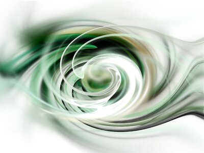 Green white modern