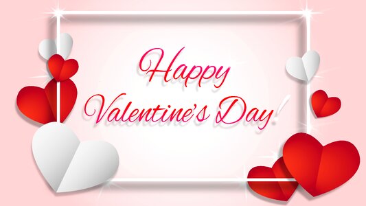 Valentine heart day