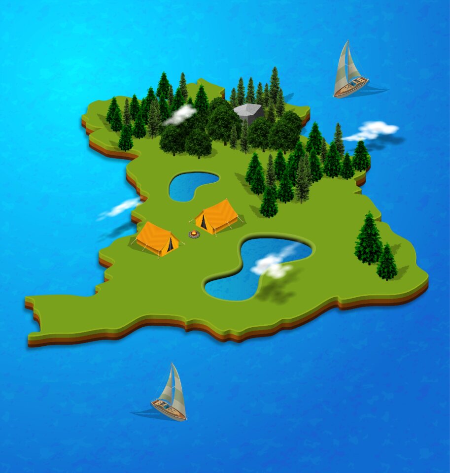 Icon infographic art