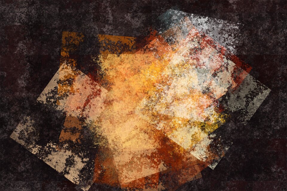 Watercolor vintage colorful