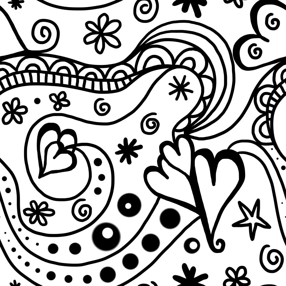 Abstract pattern seamless pattern