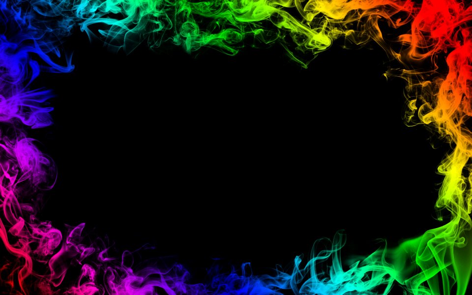 Colorful color eddy