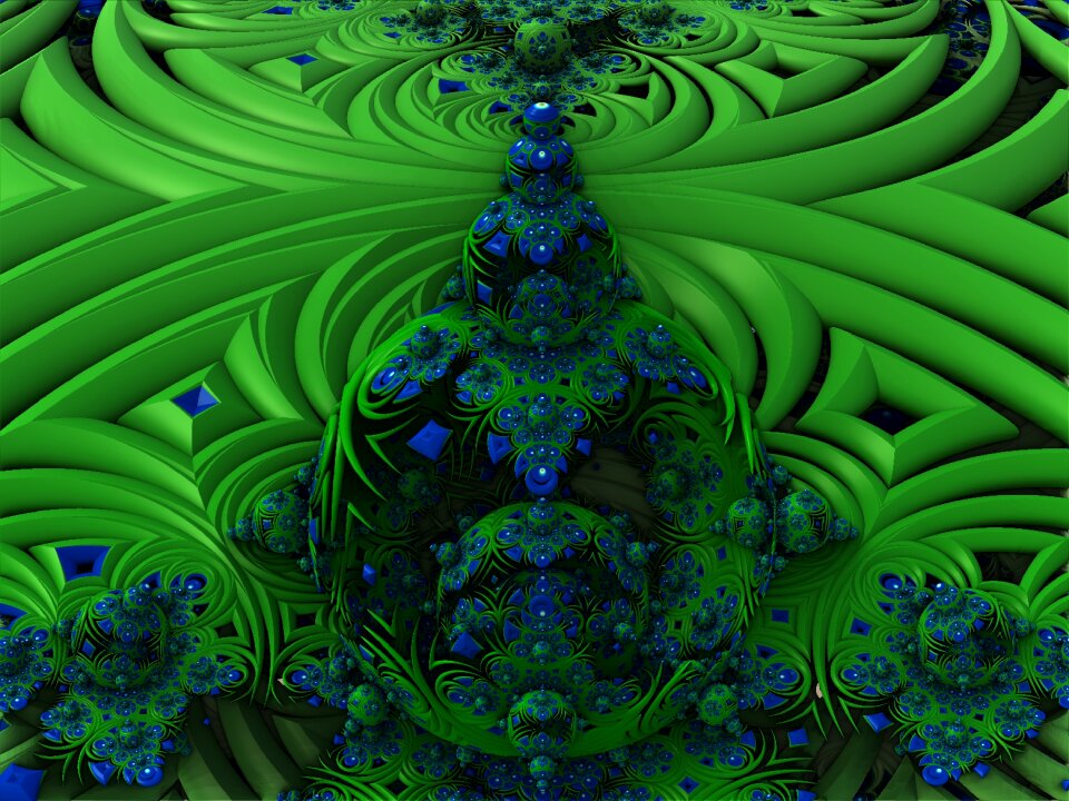 Symmetry backdrop surreal