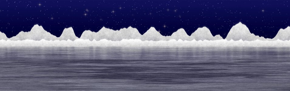 Sea mountain gray sea