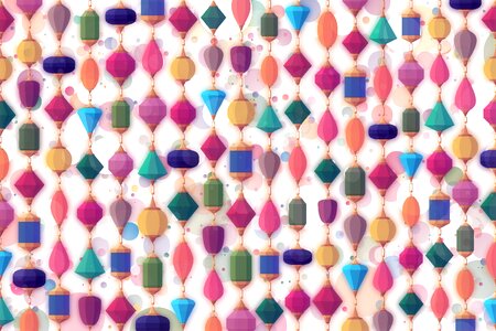 Jewels string decorative