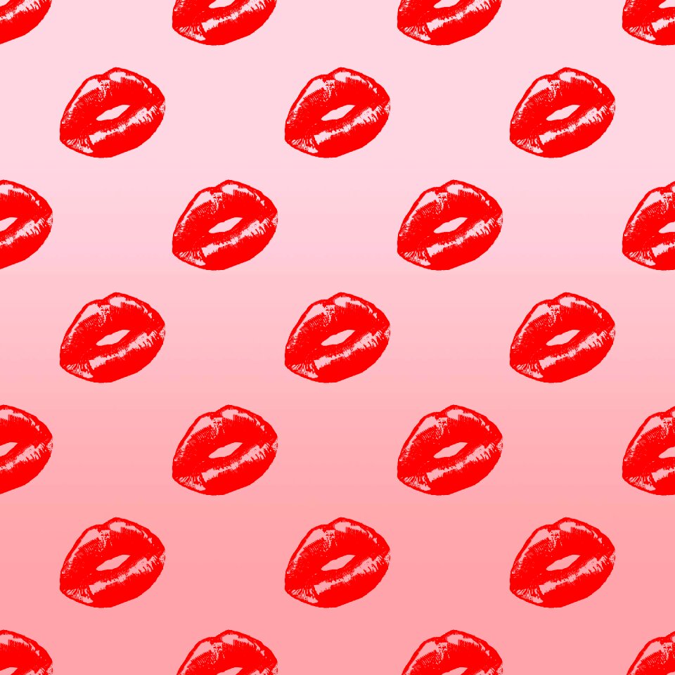 Abstract desktop lips