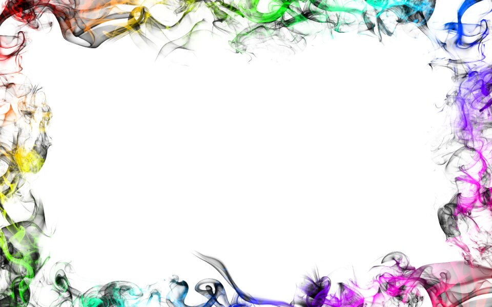 Colorful color eddy
