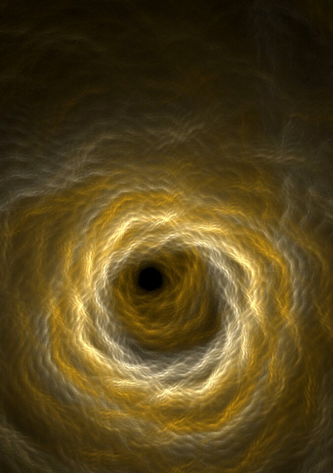 Digital artistic storm