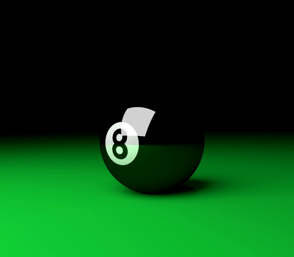 Pool black 8
