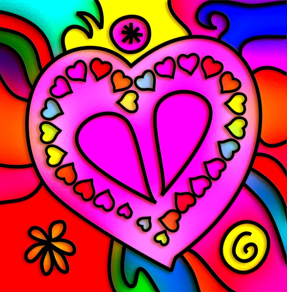 Romance texture design